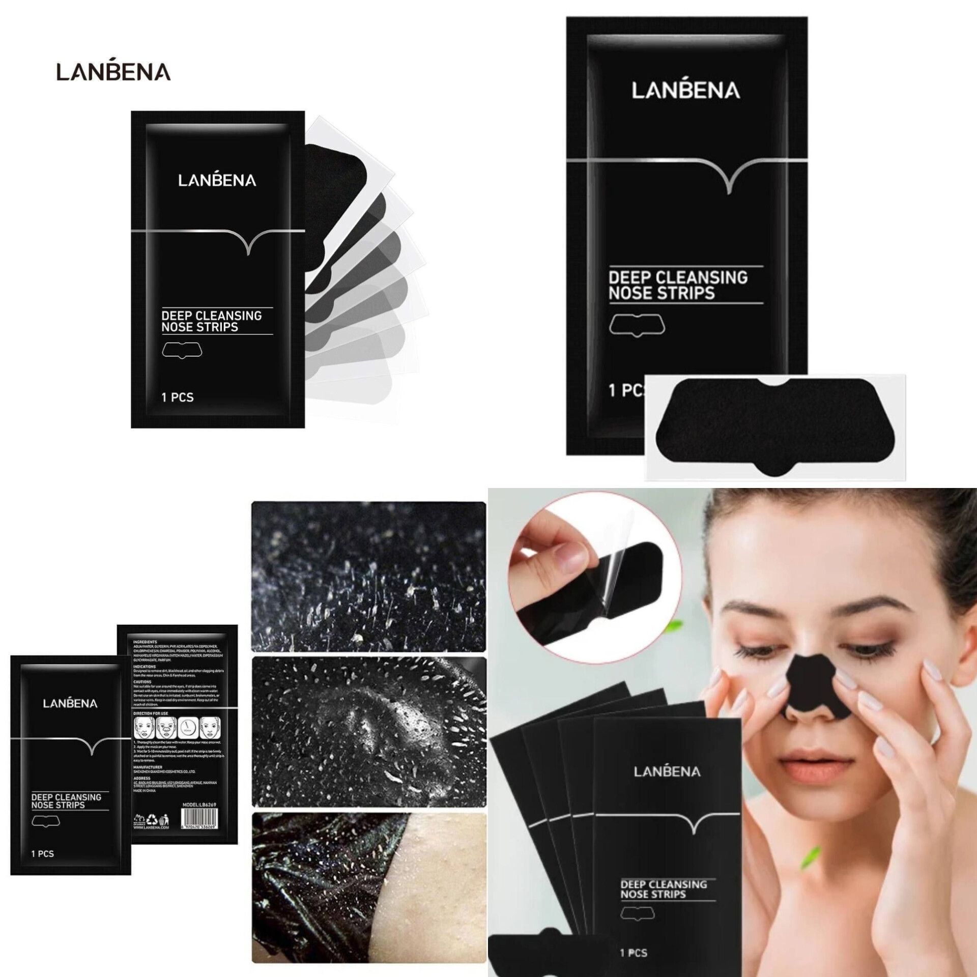 چسب بینی لابنا بلک