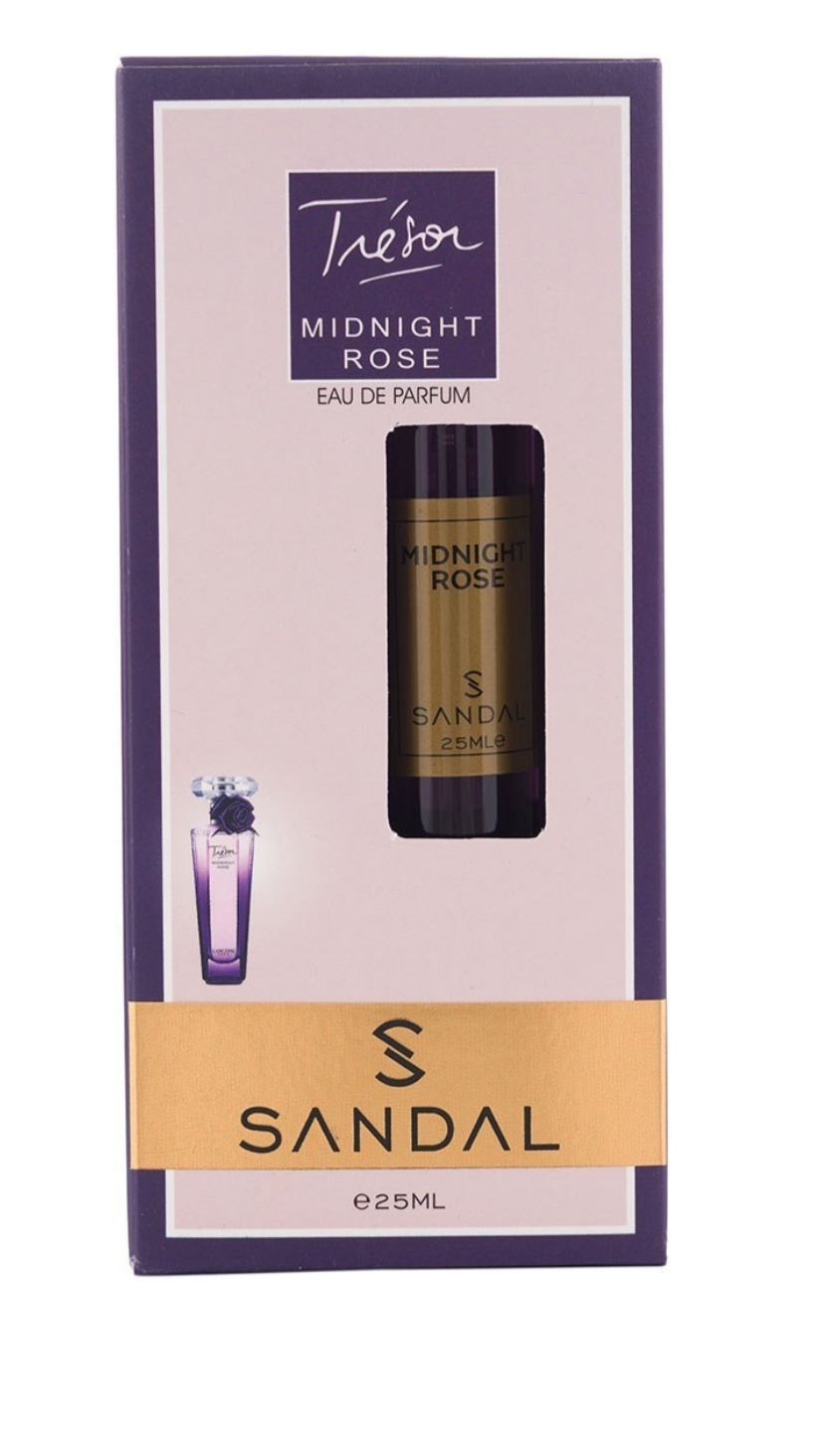 عطر جیبی زنانه مدل Midnight Rose حجم 25 میلی لیتر